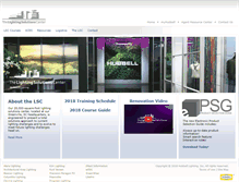 Tablet Screenshot of lightingsolutionscenter.com
